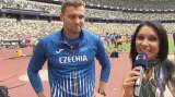 Čeští atleti po tréninku přímo na stadionu v Tokiu