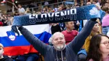 Slovinský příznivec basketbalu