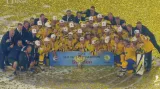 Švédové přebírali trofej mistrů světa