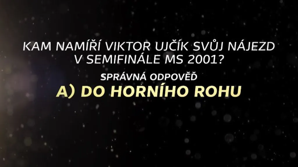 HOKEJOVÝ KVÍZ 4. 5. - SPRÁVNÁ ODPOVĚĎ