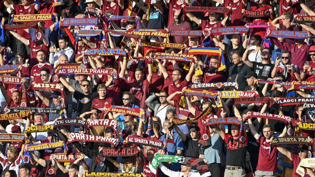Fanoušci Sparty Praha