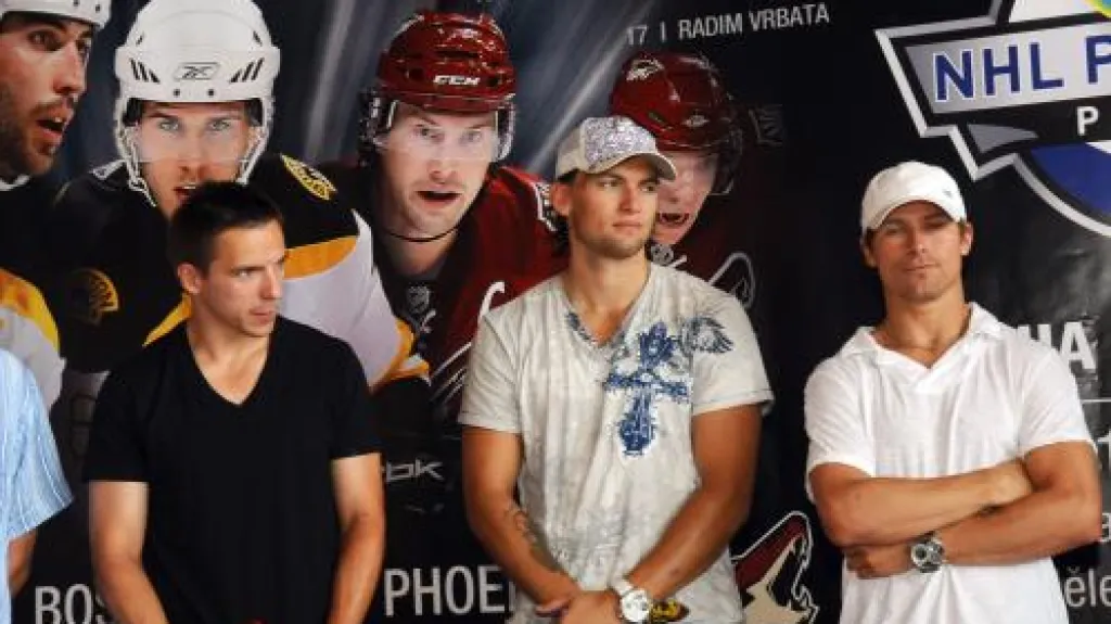 Radim Vrbata, Martin Hanzal a Petr Průcha