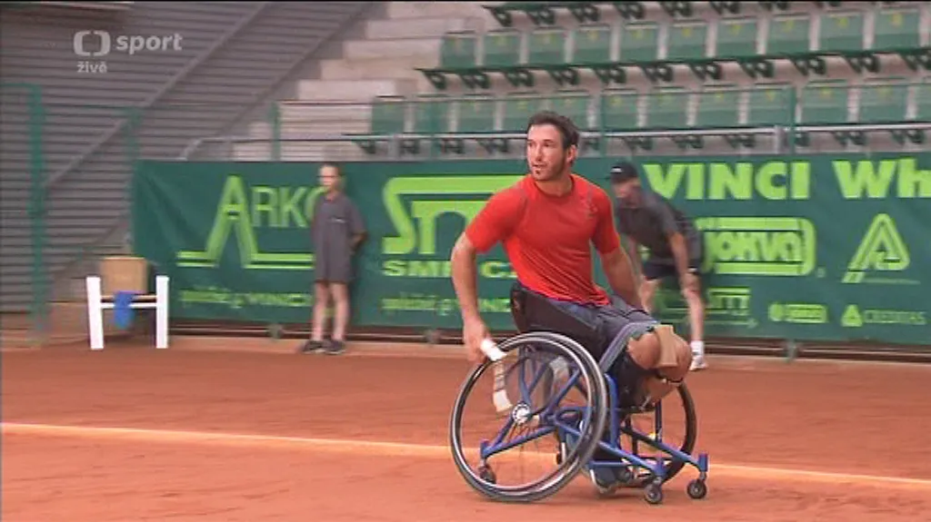 Turnaj vozíčkářů v Prostějově ovládl Australan Kellerman