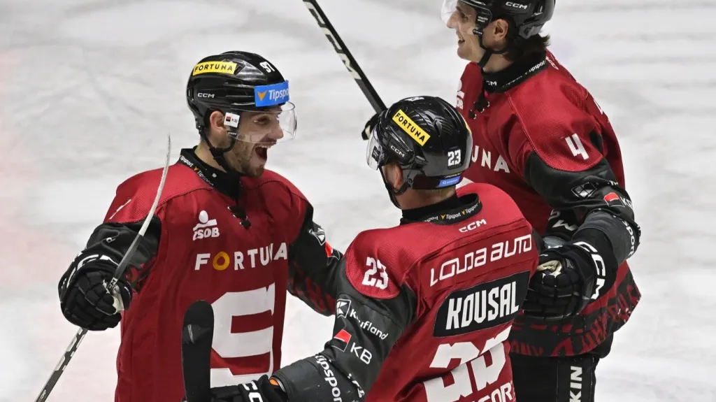 Radost hráčů Sparty