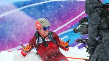 Finále ženského sprintu ve skialpinismu