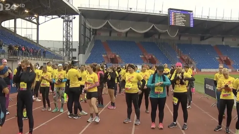 Stovky běžců se zúčastnily v Ostravě maratonu Emila Zátopka