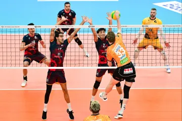 Utkání Lvi Praha – Berlin Volleys