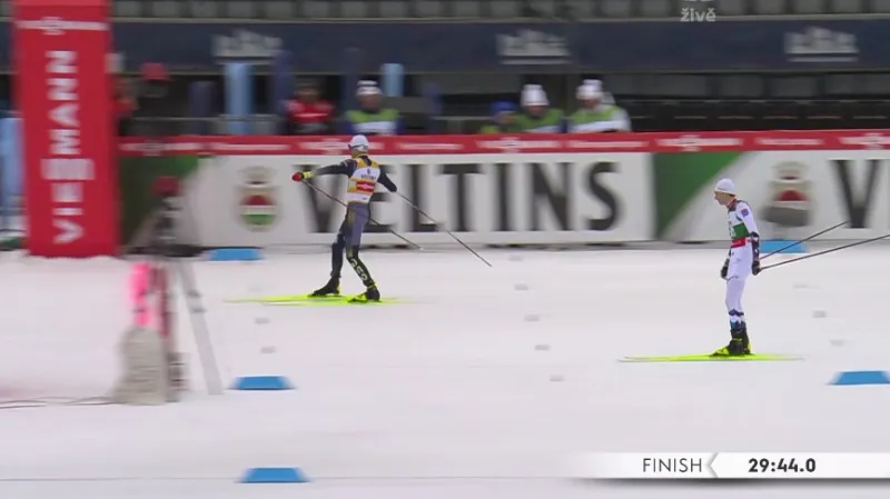 Závěr týmového závodu SP sdruženářů