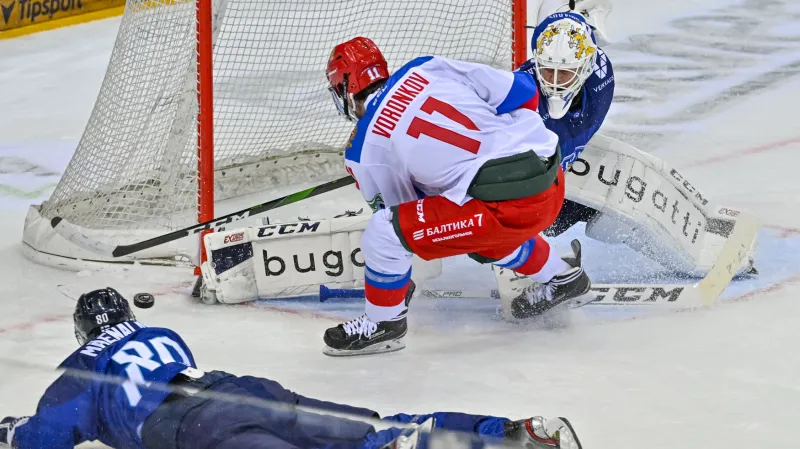 Sestřih utkání Rusko - Finsko