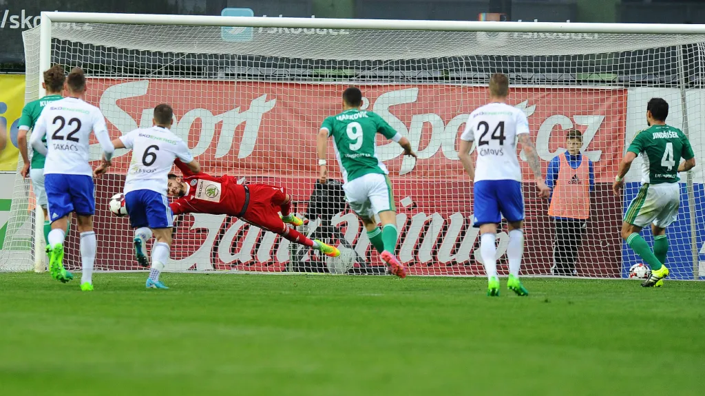 Jindřišek si s penaltou neporadil