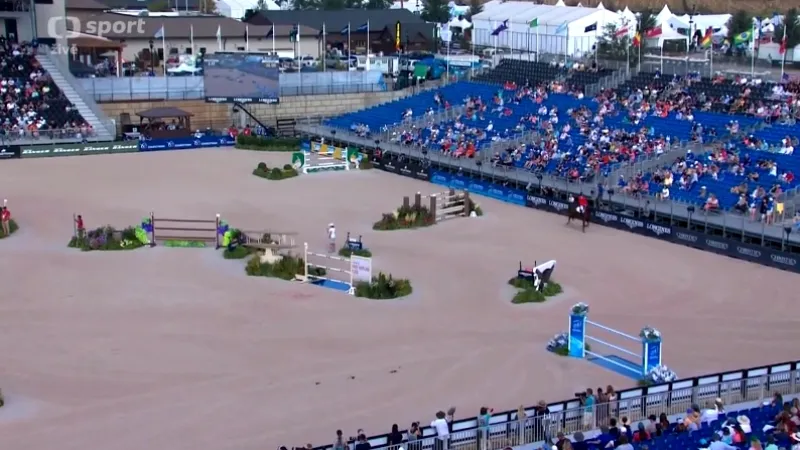 Blumová jako druhá žena vyhrála skok na Světových jezdeckých hrách