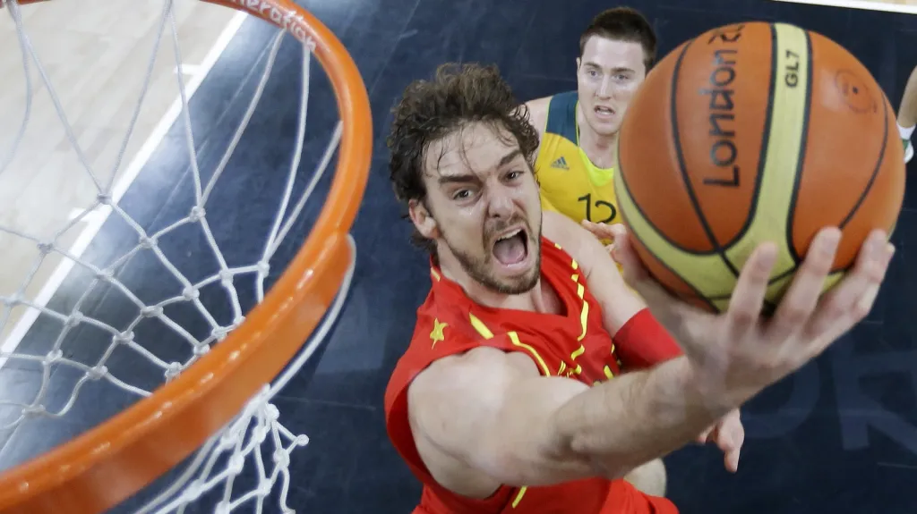 Pau Gasol v dresu Španělska