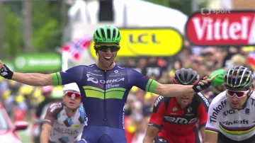 Závěr 10. etapy Tour de France