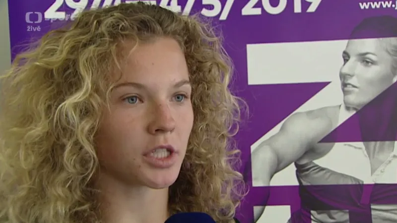 Doufám, že tady konečně vyhraju, řekla Siniaková a postarala se o los Prague Open