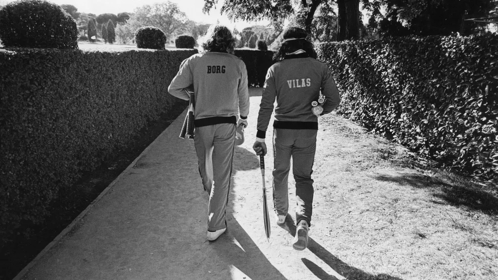 Björn Borg a Guillermo Vilas