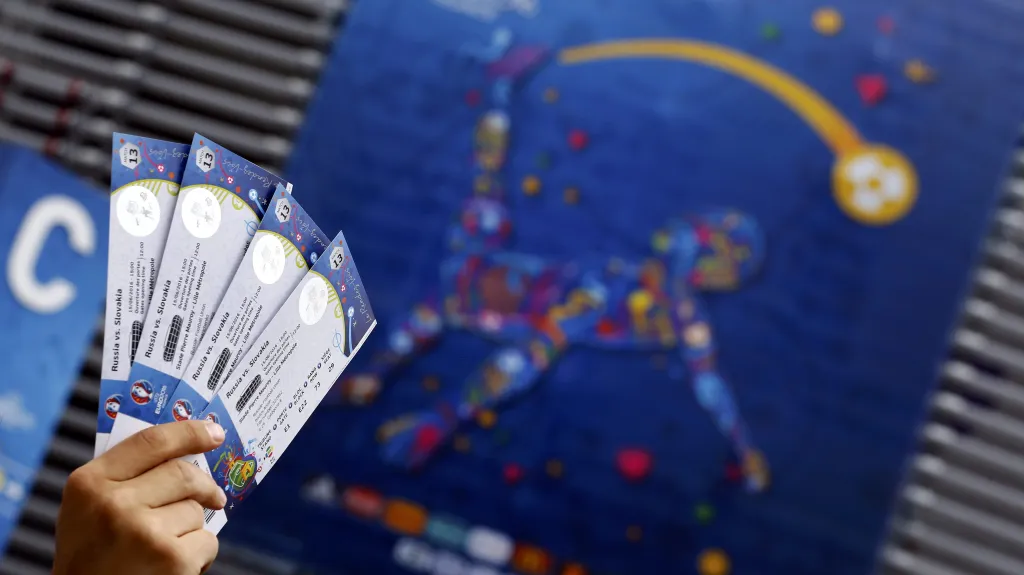 Vstupenky na evropský šampionát ve Francii