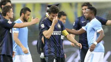 Javier Zanetti po svém posledním utkání na San Siru