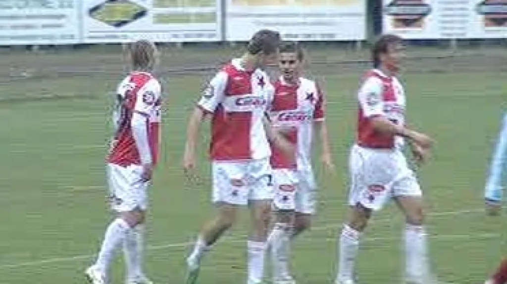 Fotbalisté Slavie Praha