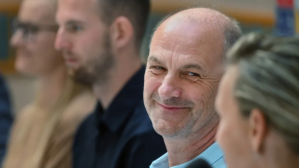 Šéftrenér atletické reprezentace Pavel Sluka