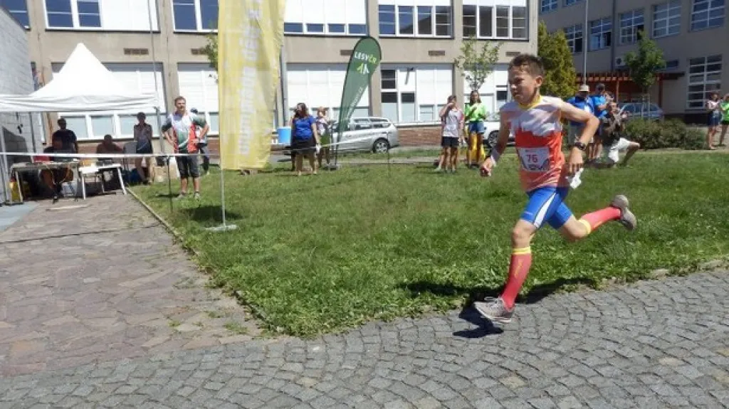 Závody v orientačním běhu na Olympiádě dětí a mládeže 2019