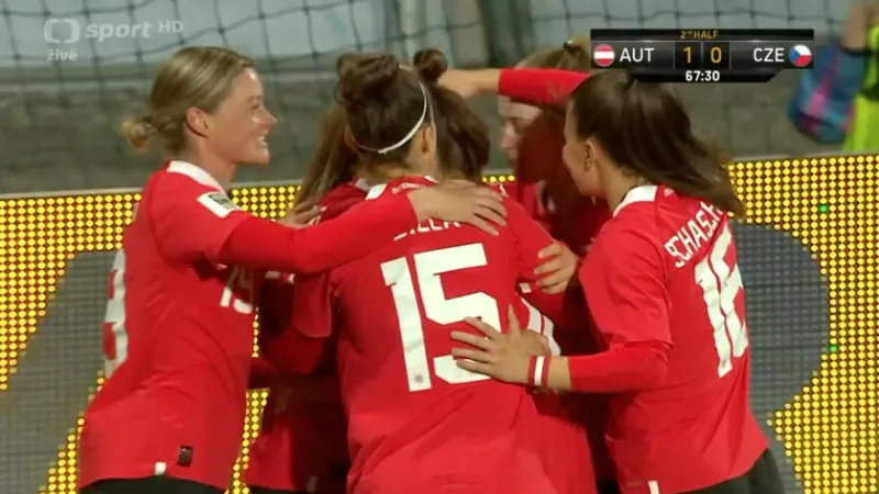 České fotbalistky prohrály v přípravném utkání v Rakousku 0:2