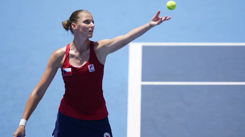 Karolína Plíšková v Tokiu