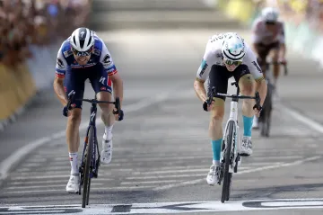 Kasper Asgreen a Matej Mohorič