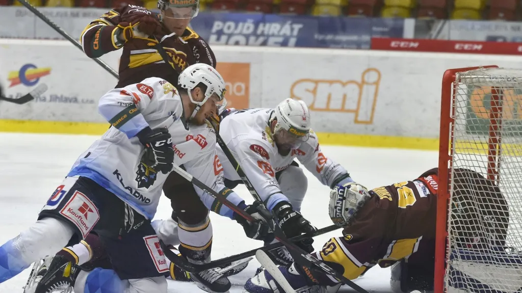 Utkání Jihlava - Kladno