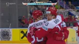 Gól v utkání Dánsko - Česko: Lassen - 1:2 (10. min.)