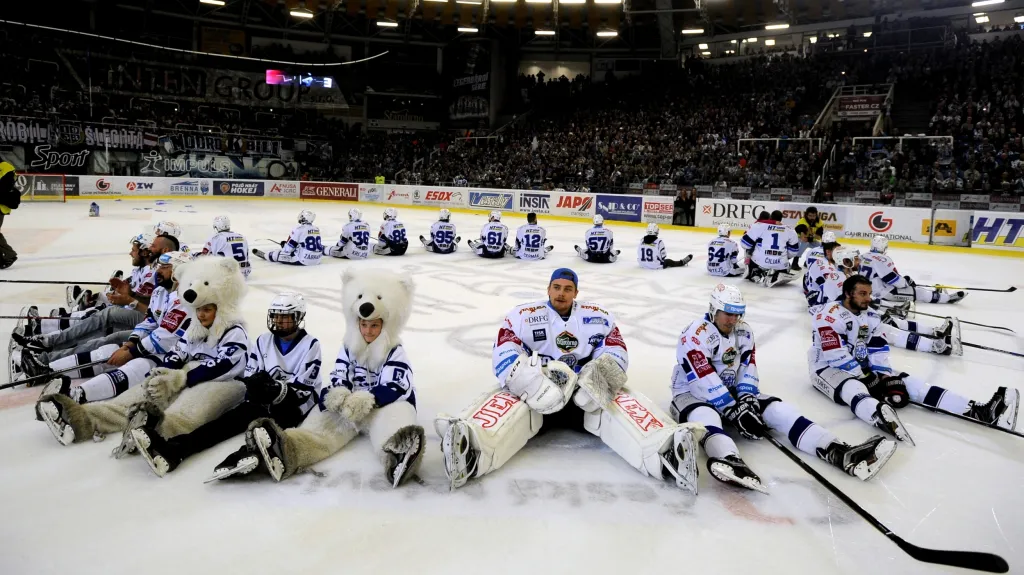 Hokejisté Komety po semifinálovém klání s Hradcem 