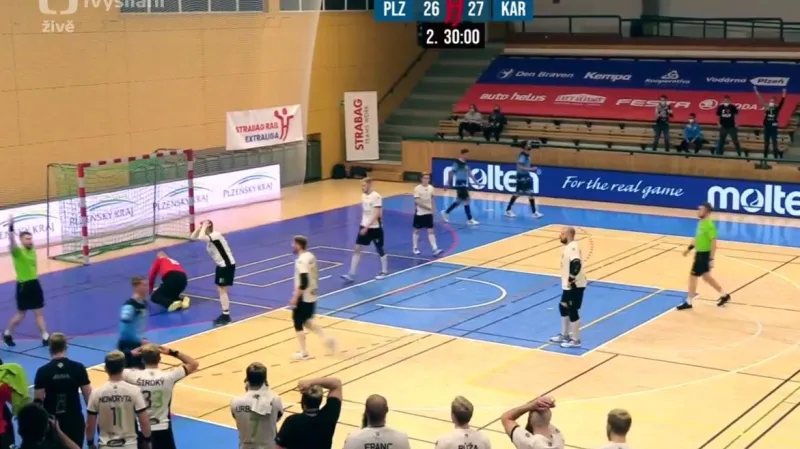 Dramatická koncovka 2. finále Plzeň – Karviná