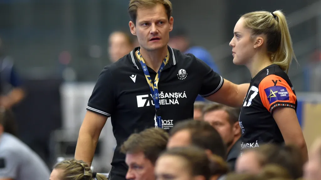 Mostecký trenér házenkářek Adrian Struzik