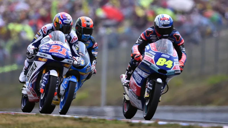 Jakub Kornfeil na vedoucí pozici při Grand Prix