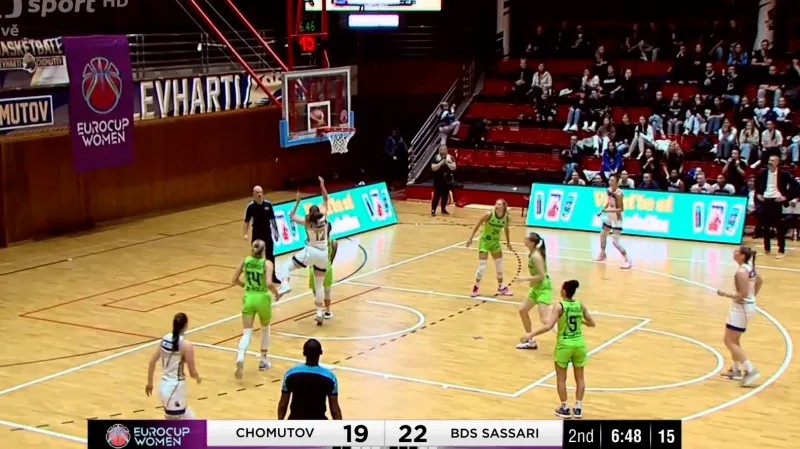 Sestřih utkání Chomutov – Sassari