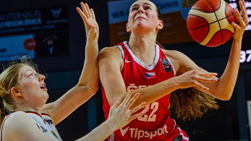 Sestřih utkání basketbalistek Německo – Česko