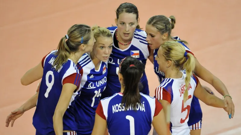 České volejbalistky