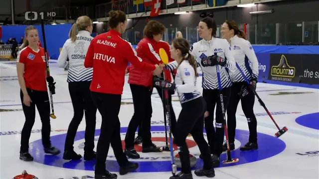 Čeští curleři mají na ME už dvě výhry, ženám se nedaří