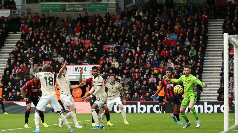 Utkání Bournemouth - Manchester United