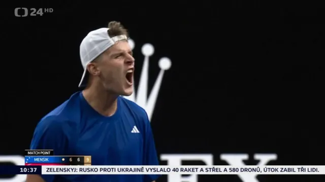 Menšík zaznamenal dva body pro tým Evropy