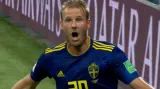 Gól v utkání Německo - Švédsko: Toivonen - 0:1 (32. min.)