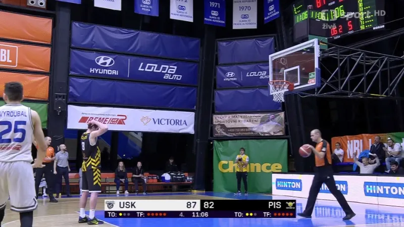 Vypjaté momenty utkání USK – Písek