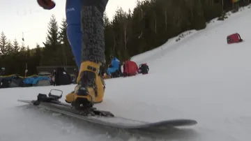 Snowboardistka Zamfirovová utrpěla zranění před SP ve Špindlu