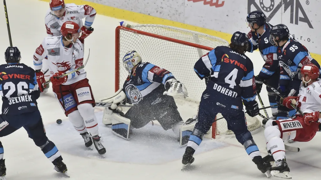 Utkání Oceláři Třinec – Bílí Tygři Liberec