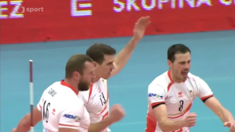 Sestřih volejbalového utkání Karlovarsko - Brno