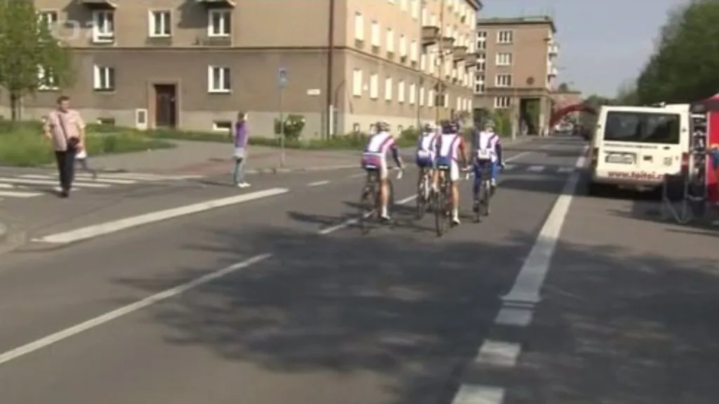Reportáž z cyklistického závodu Gracia Orlová