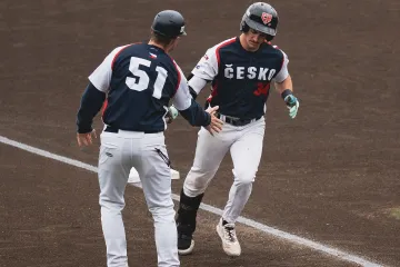 Čeští baseballisté v utkání o bronz na ME