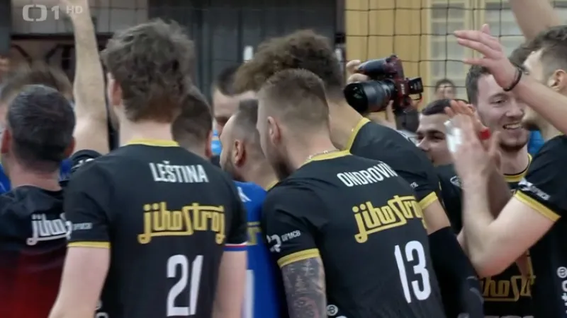 Sestřih utkání volejbalistů České Budějovice – Kladno