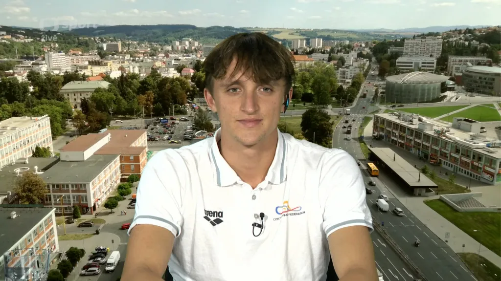 Téma SZ: Plavec Knedla se vrátil z USA, kde si vybral univerzitu