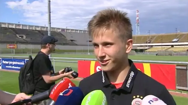 Debutant Frýdek nejmladší: Splnil jsem si sen zahrát si za Spartu
