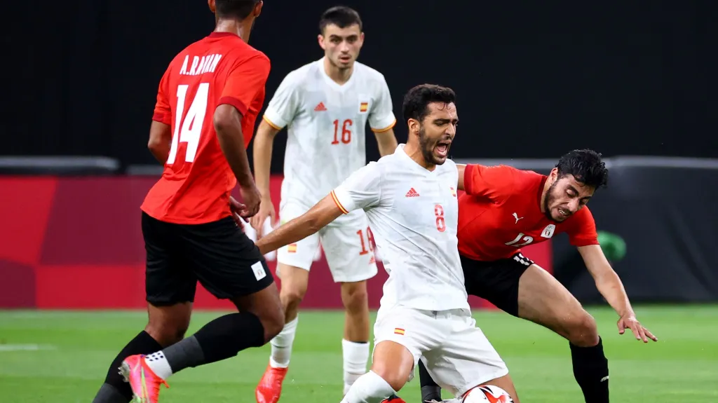 Utkání Egypt - Španělsko